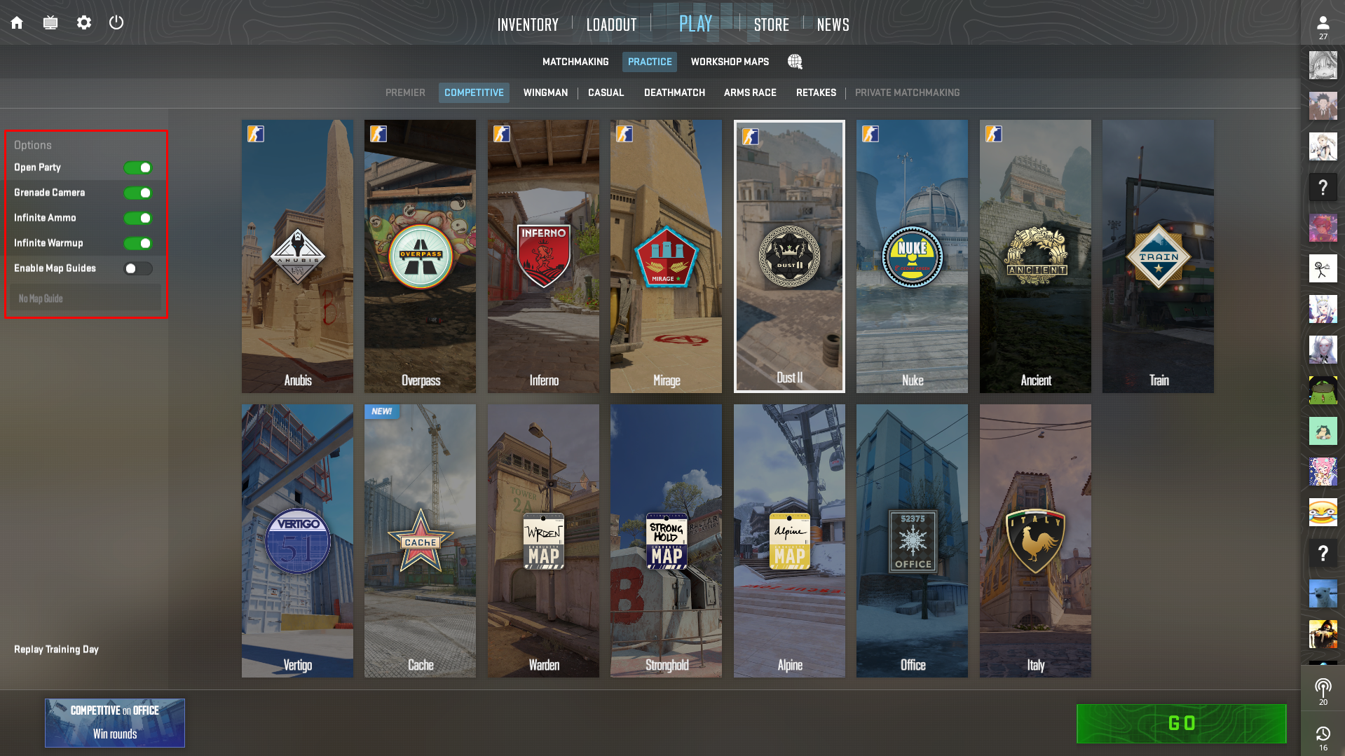 How to practice grenade lineups in CS2 - guide cover image